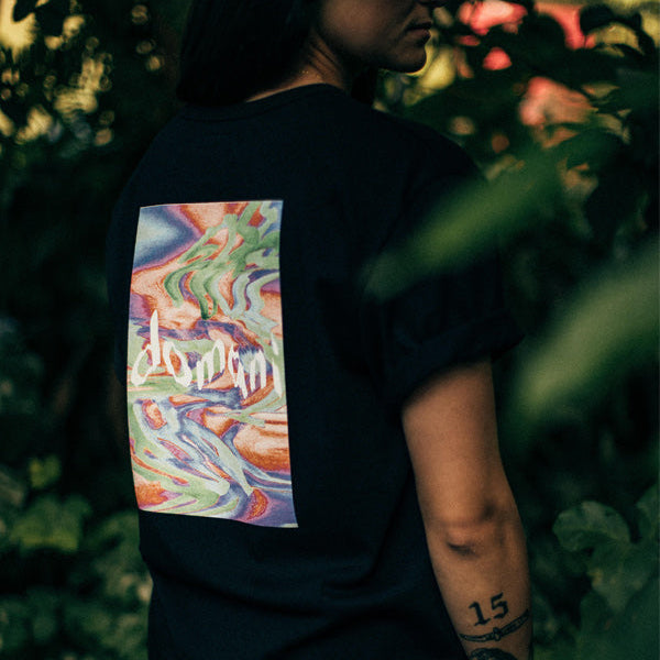 domani black t-shirt