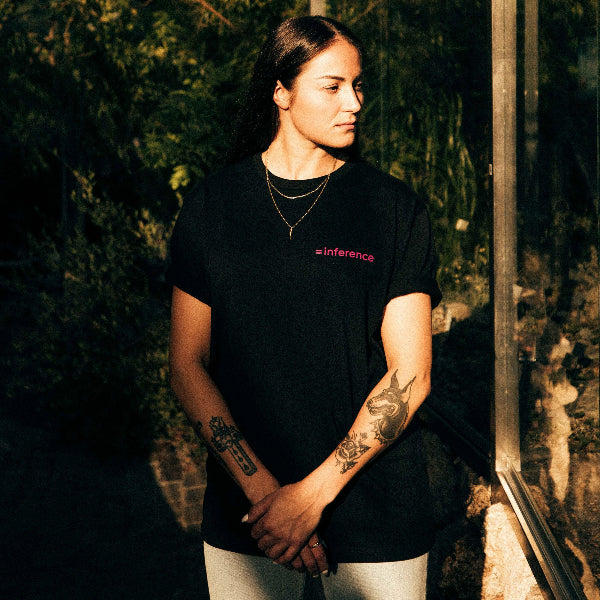 domani black t-shirt