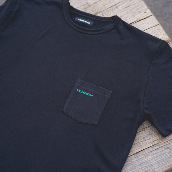 pocket black t-shirt