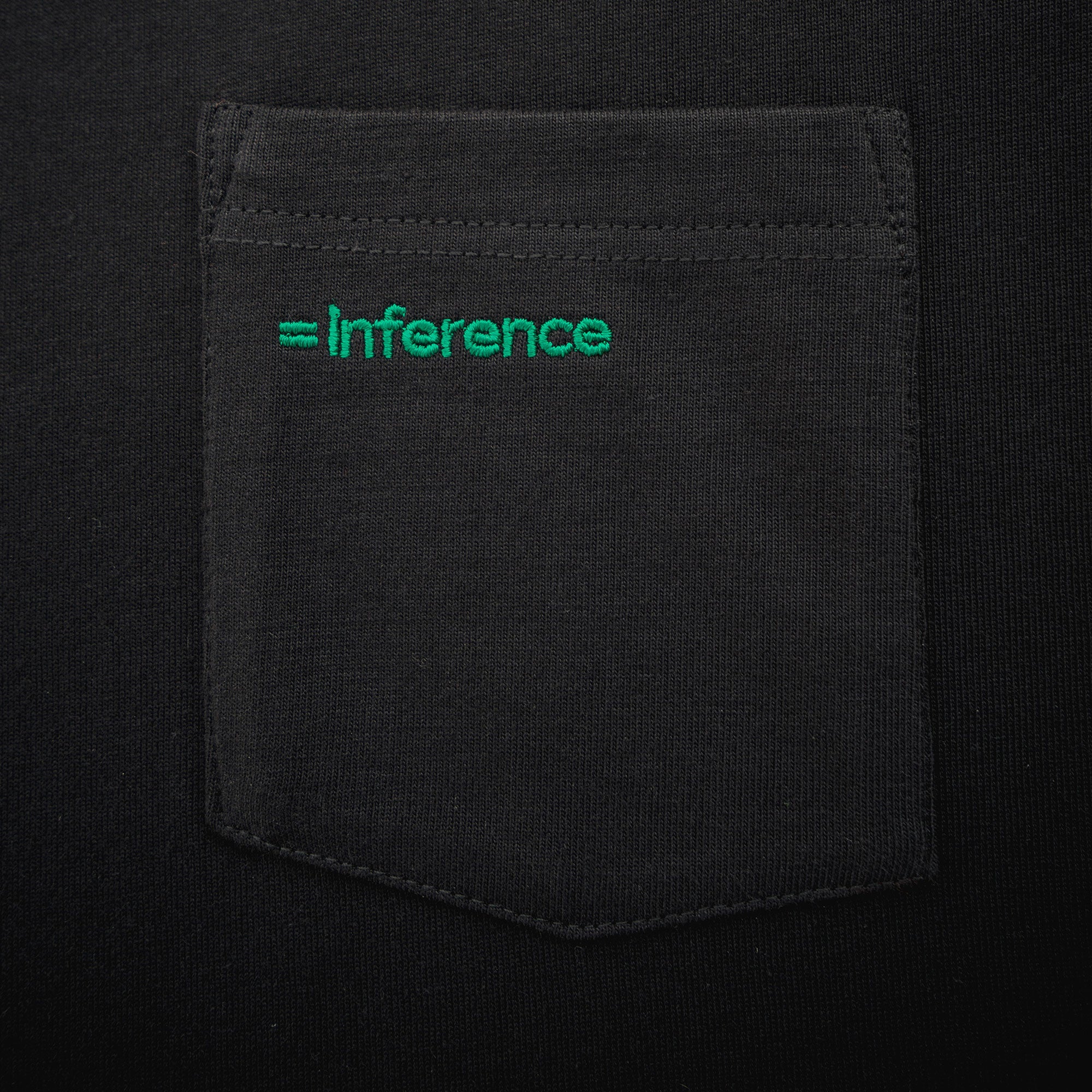 pocket black t-shirt