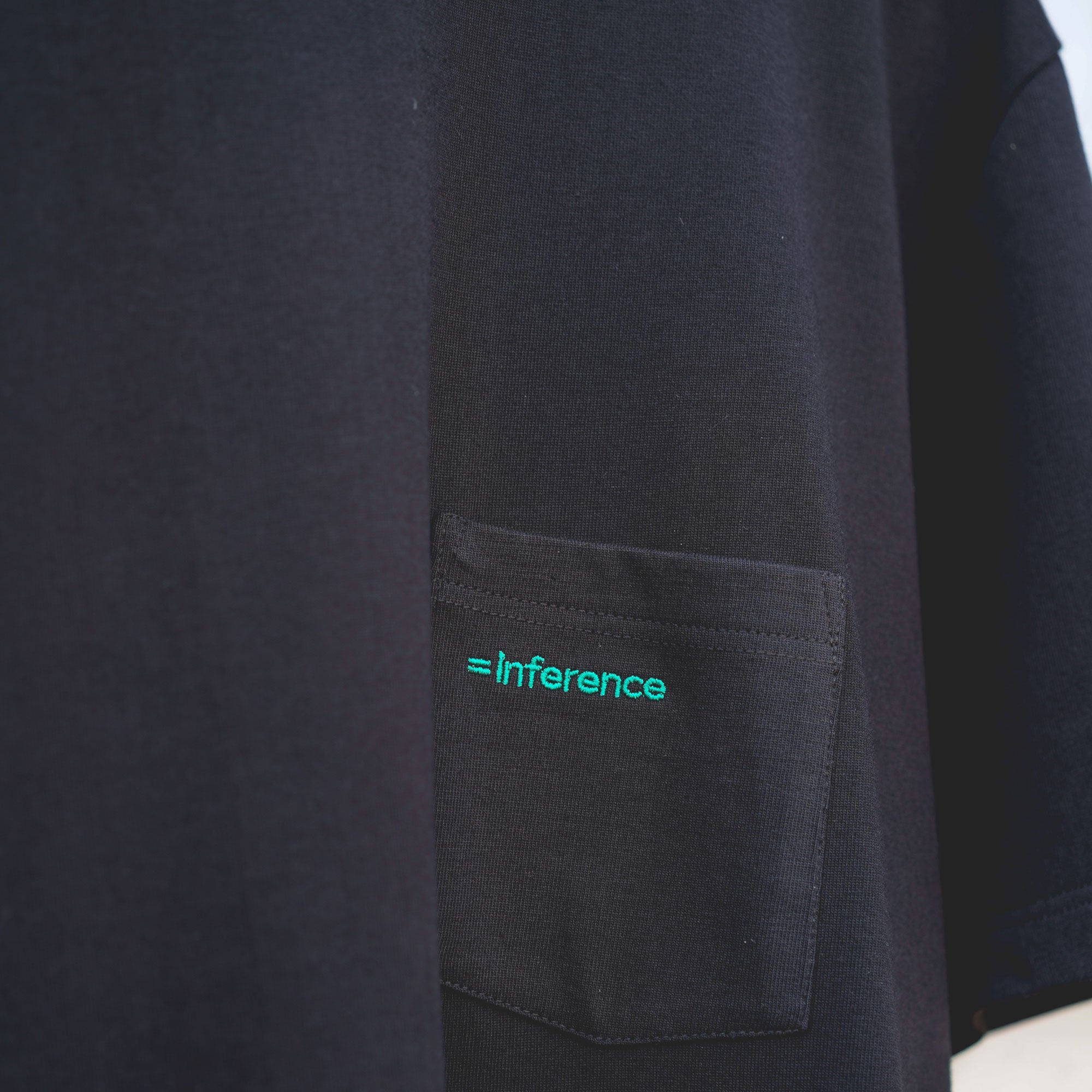 pocket black t-shirt